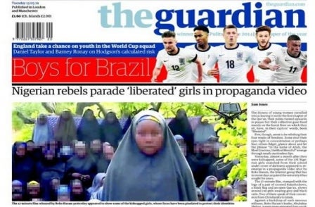 Is The Guardian right to obscure the faces of kidnapped Nigerian schoolgirls?